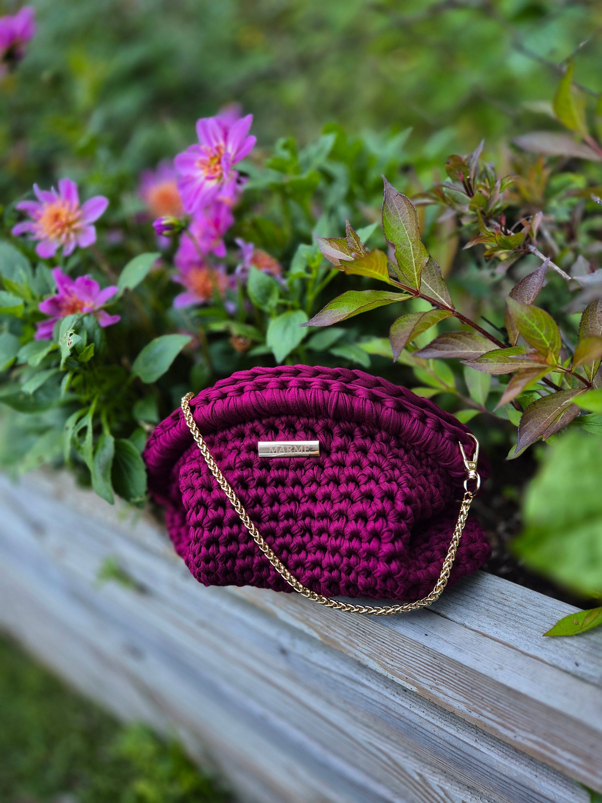 Marmé Lumi clutch med lenke medium