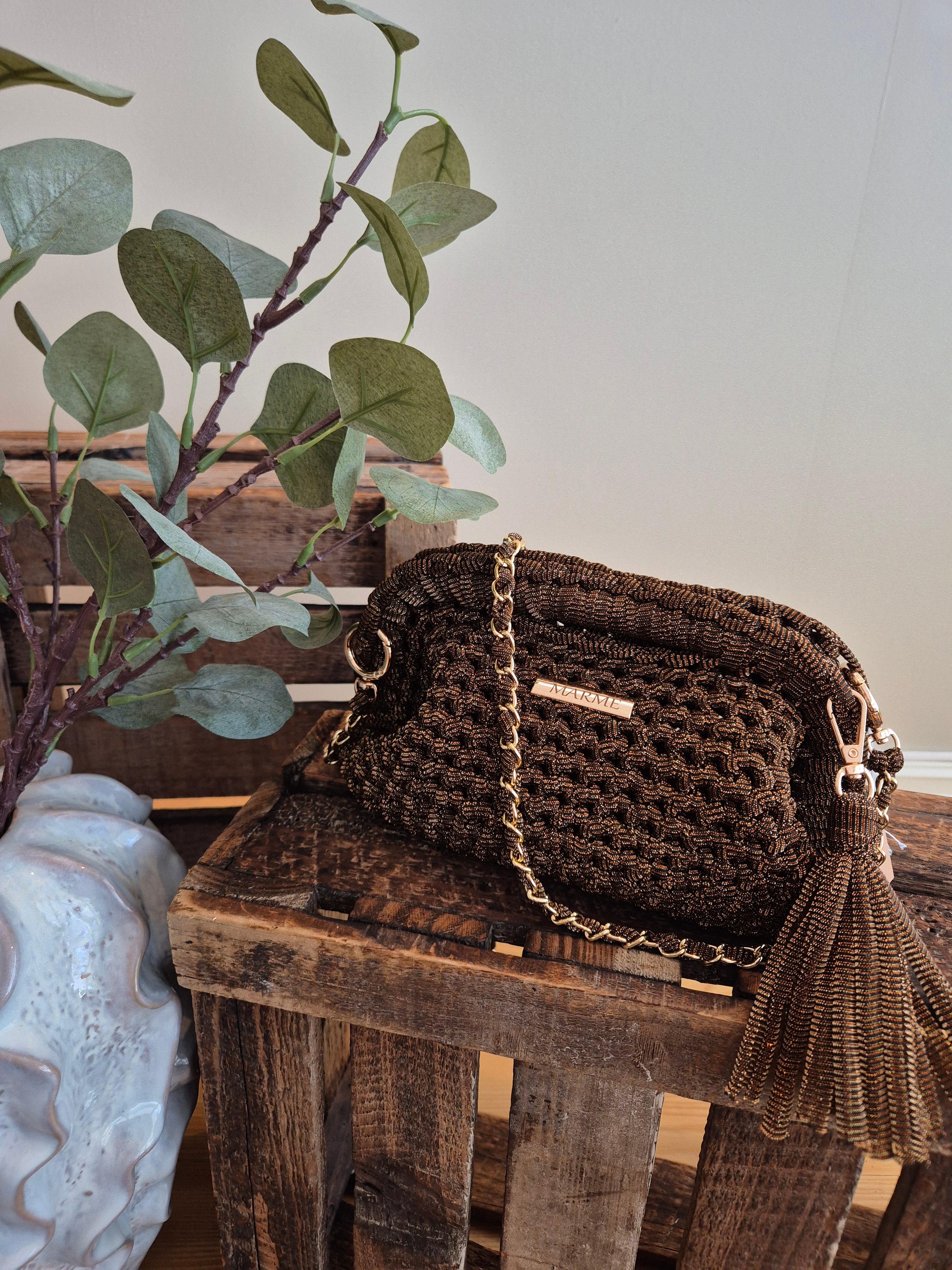 Marmé Lumi clutch med lenke medium