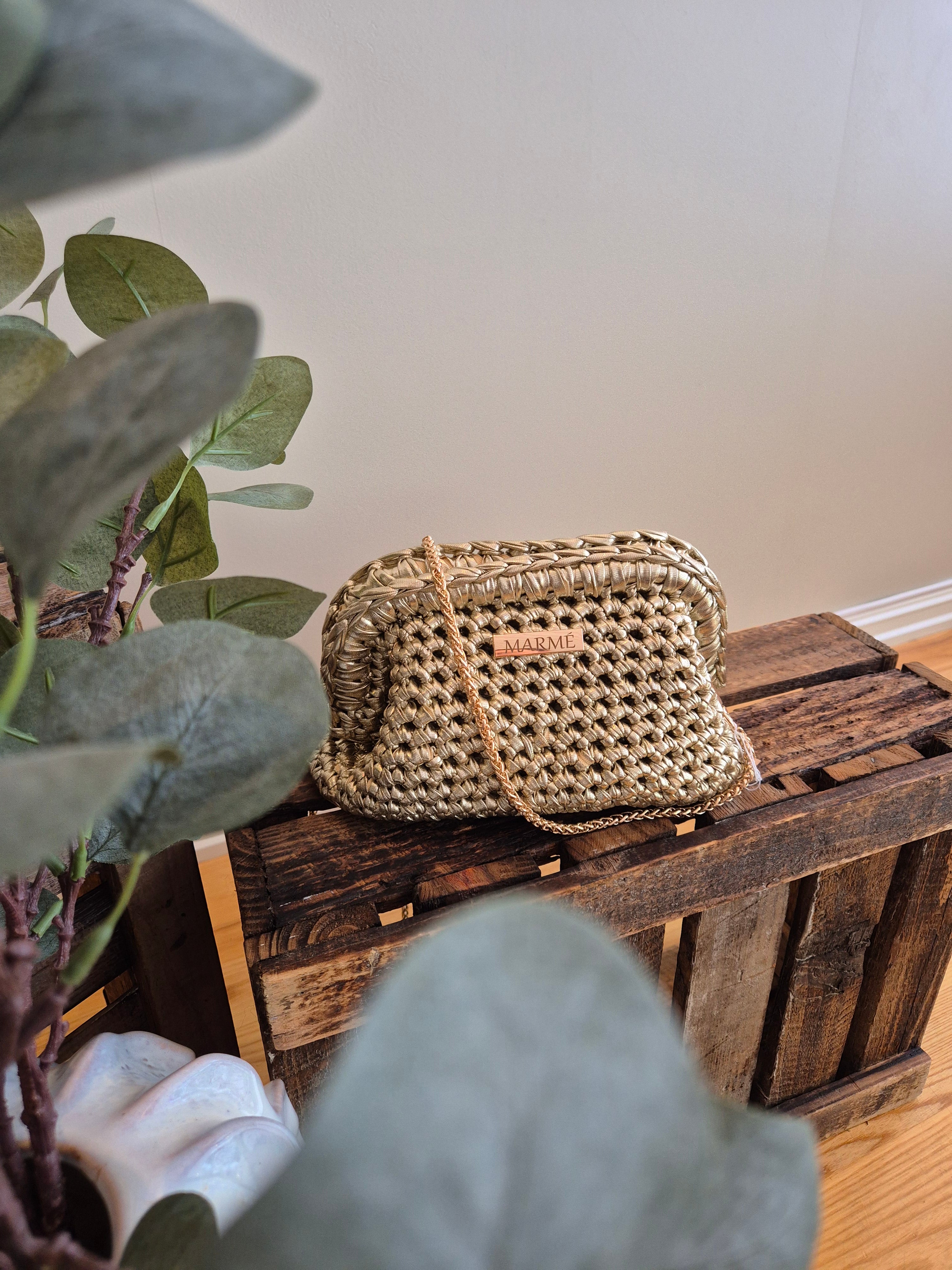 Marmé Lumi clutch med lenke medium