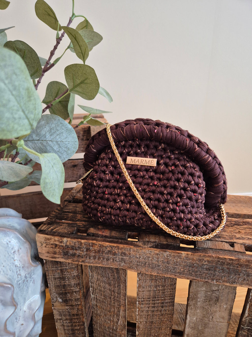 Marmé Lumi clutch med lenke medium