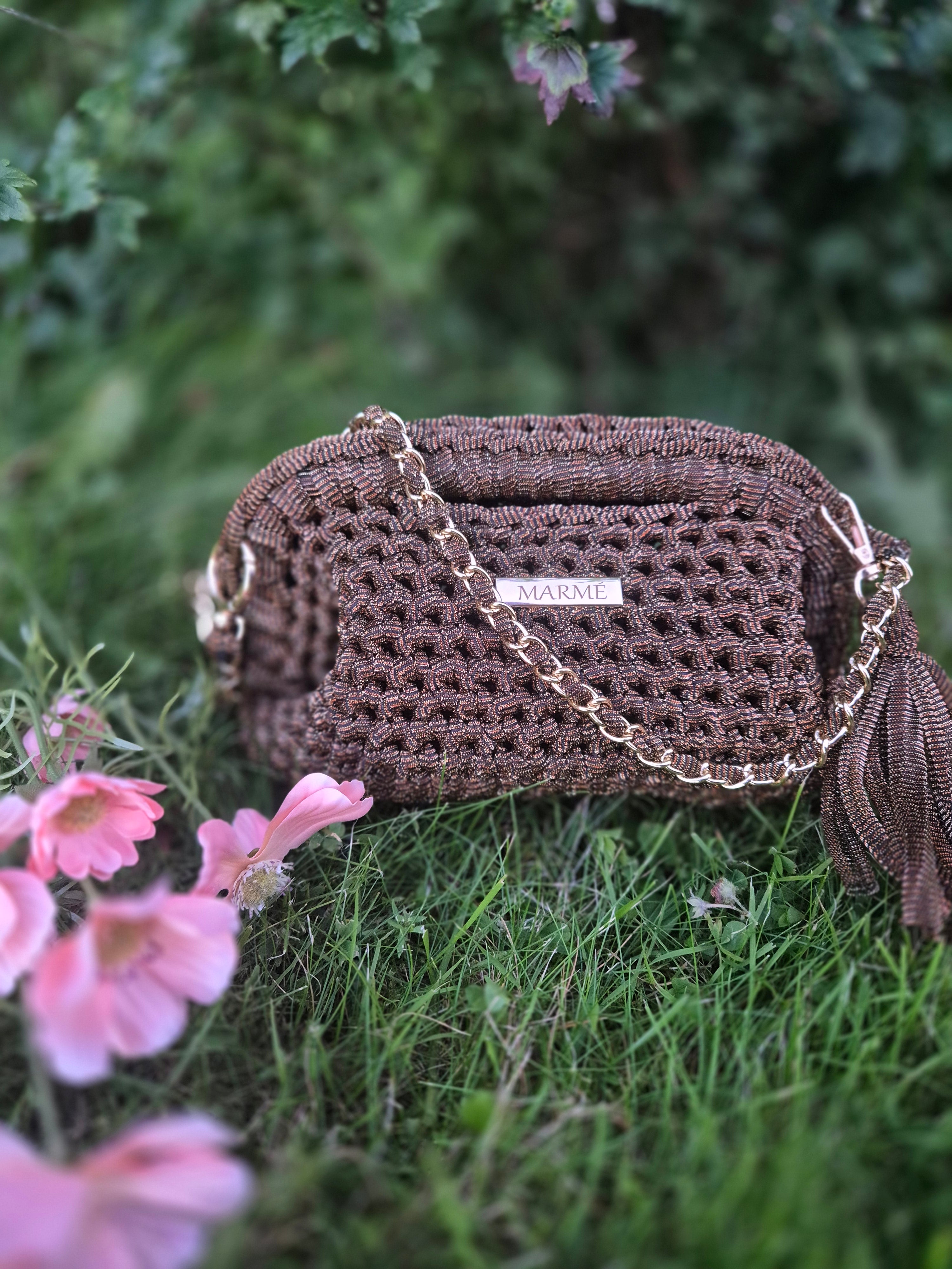 Marmé Lumi clutch med lenke medium