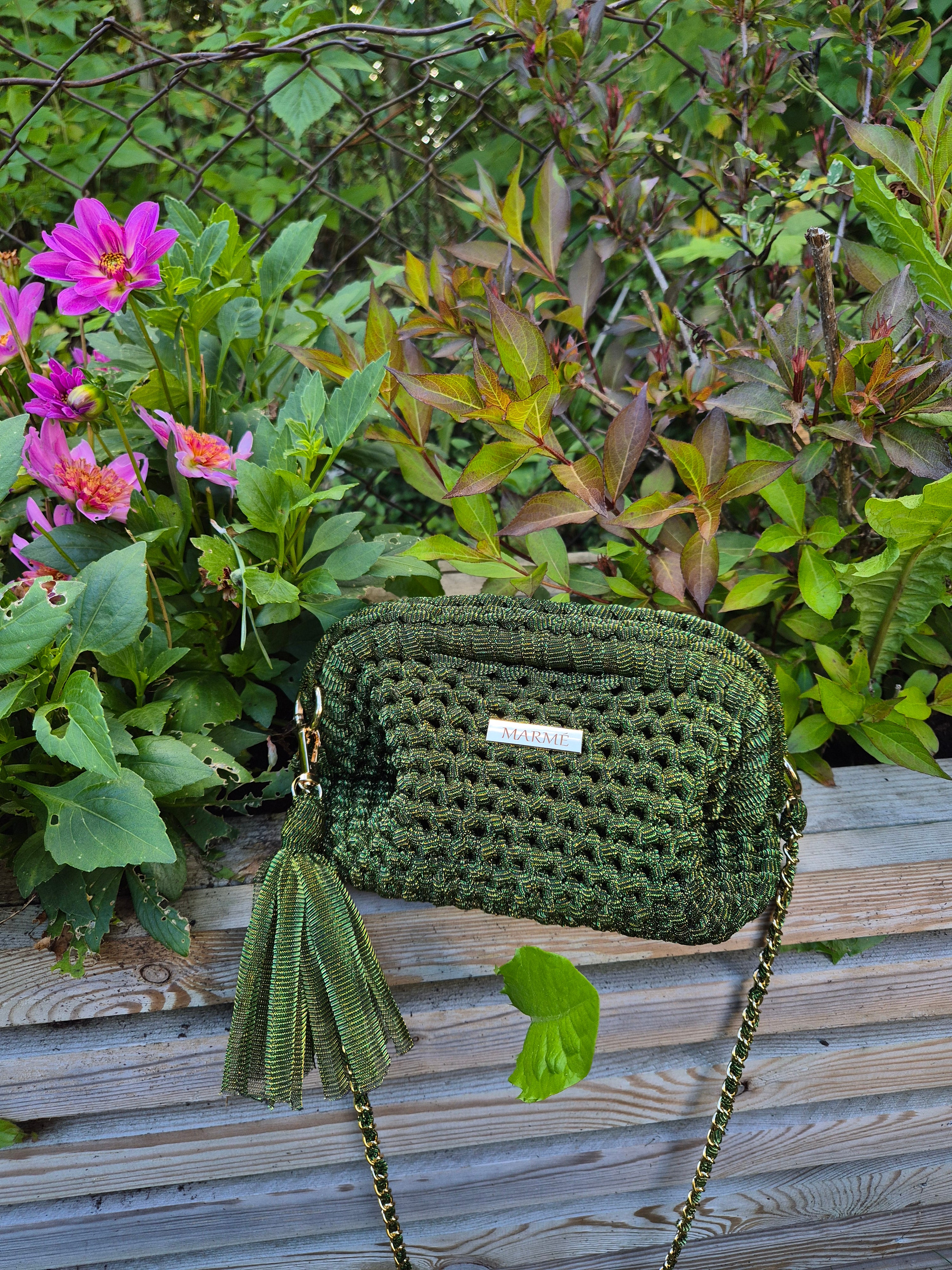 Marmé Lumi clutch med lenke medium