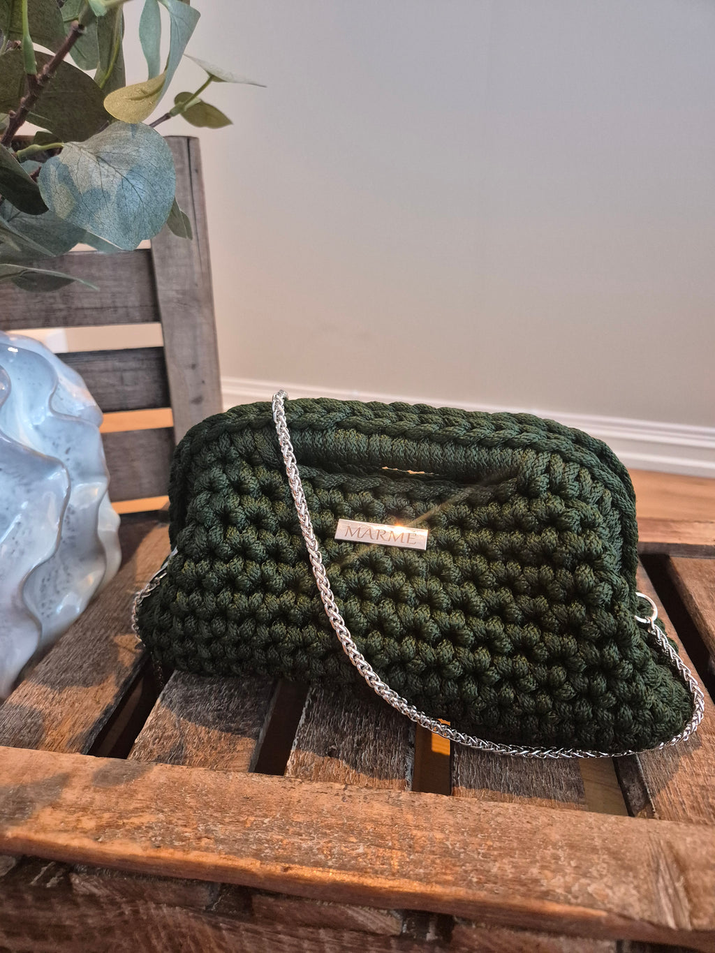 Marmé Lumi clutch (med polyester)